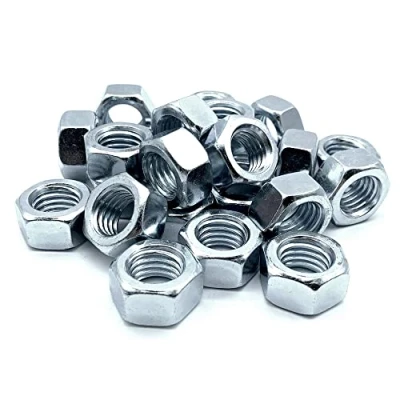 Afbeelding van DOJA Barcelona moer 50 zeskantmoeren M4 3,2 mm x 7 verzinkt staal DIN 934 voor bouten en moeren, koppelingselementen, verstelling bevestiging binnen buiten