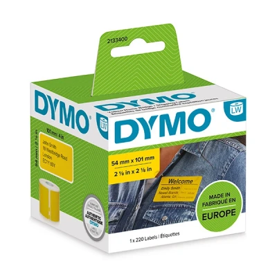 Image de LabelWriter 450 Twin Turbo Dymo 2133400 étiquettes d&#039;expédition et de badge (d&#039;origine) jaune