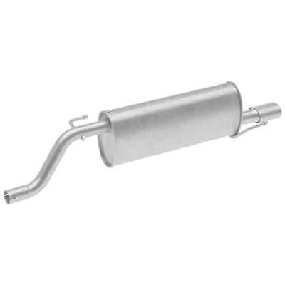 Afbeelding van HELLA 8LD 366 030 801 Einddemper Achter Met aanbouwdelen OPEL: Corsa D Hatchback, E Hatchback