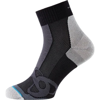 Afbeelding van Odlo Socks Quarter Light Unisex Sportsokken Black Maat 36 38