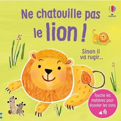 Afbeelding van Ne chatouille pas le lion sinon il va rugir