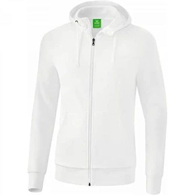 Afbeelding van ERIMA Sweatjack met capuchon wit / XXL