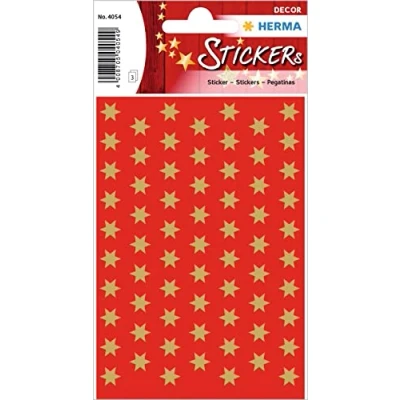 Afbeelding van HERMA 4054 sticker Papier Goud Permanent 201 stuk(s)