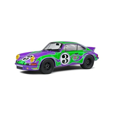 Afbeelding van Solido Porsche 911 RSR lila 1:18 Auto