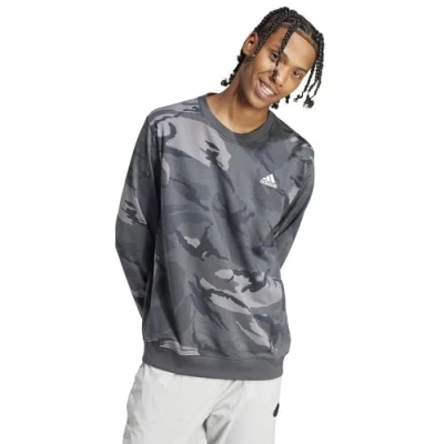 Afbeelding van Seasonal Essentials Camouflage Sweater Heren Dark Grey905 S Truien &amp; Vesten