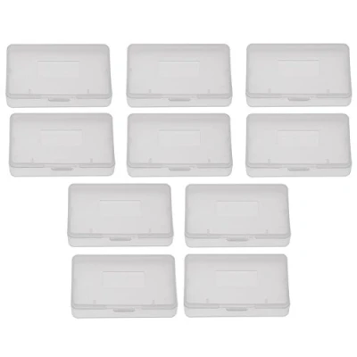 Image de Zerone Lot de 10 boîtiers protection anti poussière en plastique transparent pour Game Boy Advance GBA