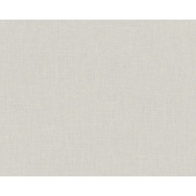 Afbeelding van LINNENLOOK BEHANG Basic licht grijs A.S. Création Metropolitan Stories