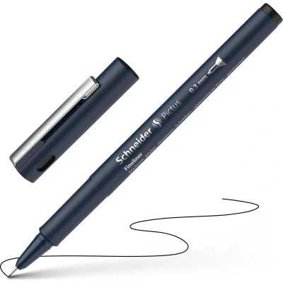 Afbeelding van Schneider fineliner Pictus 0,3mm zwart S 197301