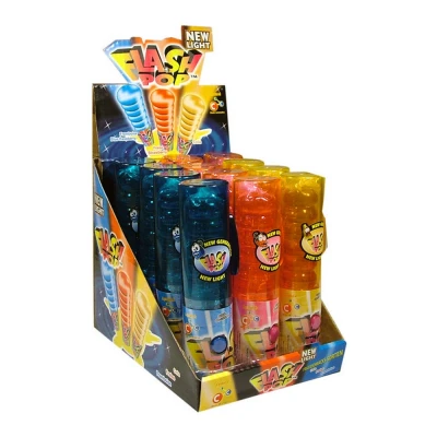 Afbeelding van Funny Candy Flash Pop 12stuks