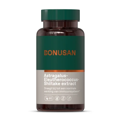 Afbeelding van Bonusan Astragalus Eleutherococcus Shiitake Capsules 90CP