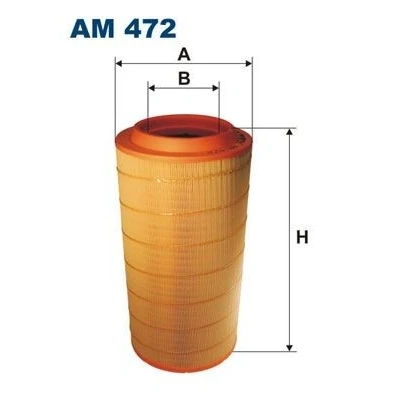 Afbeelding van FILTRON AM 472 Luchtfilter 533mm 267mm Filter insert