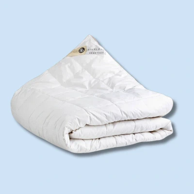 Afbeelding van Enkel Dekbed 100% Eendenveren 140x220 cm (Eenpersoons) Presence 500 gram Discounter.nl