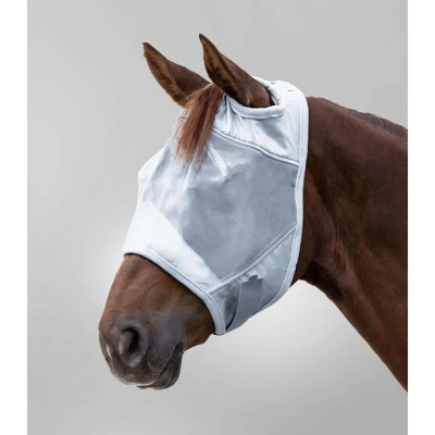 Afbeelding van Waldhausen PREMIUM vliegenmasker zonder gehoorbescherming Extra Full Zilver Grijs
