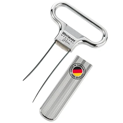 Afbeelding van Westmark Ah So Ontkurker en Herkurker Incl. Flessenopener Zink/Staal Verchroomd