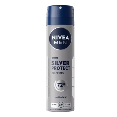 Afbeelding van Nivea Men Silver Protect Anti transpirant Spray 150ML