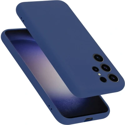 Afbeelding van Cadorabo Hoesje geschikt voor Samsung Galaxy S23 ULTRA in LIQUID BLAUW Beschermhoes gemaakt van flexibel TPU silicone Case Cover