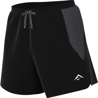 Afbeelding van Nike Performance Trail Short Korte broeken, Heren, Maat: Small, Black/anthracite/white