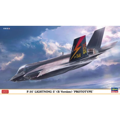 Afbeelding van 1:72 Hasegawa 02412 F 35 Lightning II B Version Prototype Plastic Modelbouwpakket