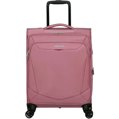 Afbeelding van American Tourister Reiskoffer Summerride spinner S uitbreidbaar handbagage Lilas Pink 1,9 kg