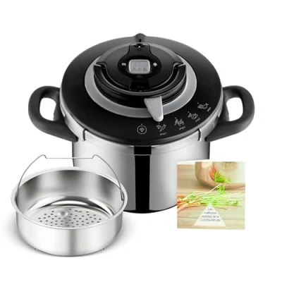 Image de Cocotte minute Seb Clipso+ CHEF 6L P4550700 Inox