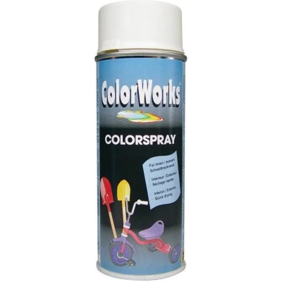 Afbeelding van Colorworks Spuitbus Colors ZG Wit 400ML
