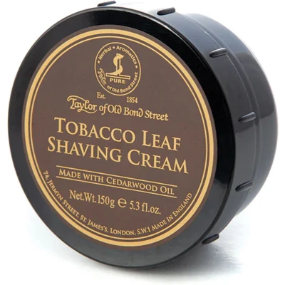 Afbeelding van Taylor Of Old Bond Street Scheercrème 150 g Tobacco Leaf