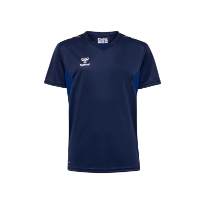 Afbeelding van Hummel Authentic Sport Tshirt voor kinderen, Maat: 116, Marine