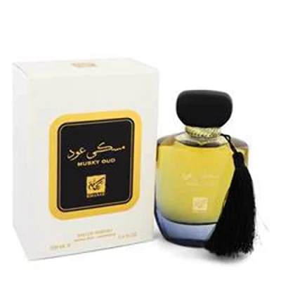 Afbeelding van Musky Oud by Rihanah 100 ml Eau De Parfum Spray Unisex