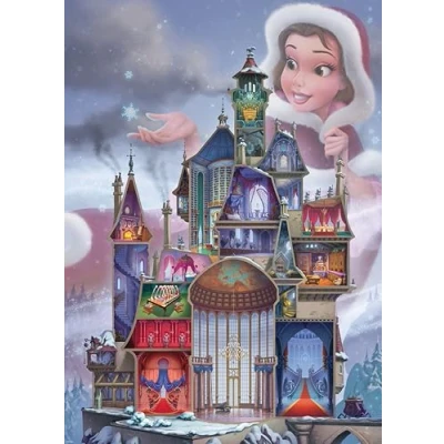 Image de Puzzle Ravensburger Disney Castles Belle 1000 pièces
