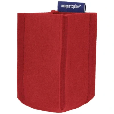 Afbeelding van Magnetoplan magnetoTray SMALL 1227606 Penhouder magnetisch (b x h d) 60 100 mm Rood