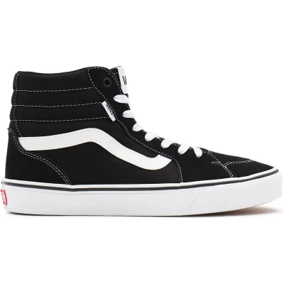 Afbeelding van VANS MN Filmore Hi (SUEDE/CANVAS)BLACK/WHITE Maat 42