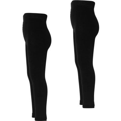 Afbeelding van Thermobroek Junior Black 2 pack 990 104 11 Zwart Thermokleding