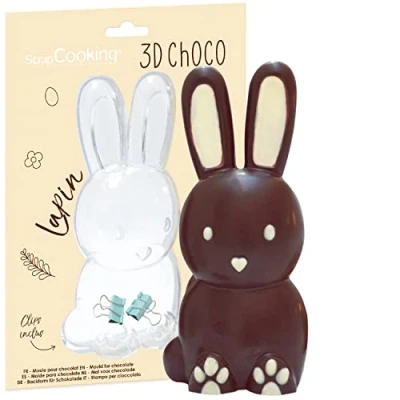 Afbeelding van ScrapCooking 3D Chocolade Mal Konijn