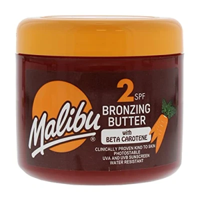 Afbeelding van Malibu Snelbruiningsboter SPF 2 met bètacaroteen, 300 ml