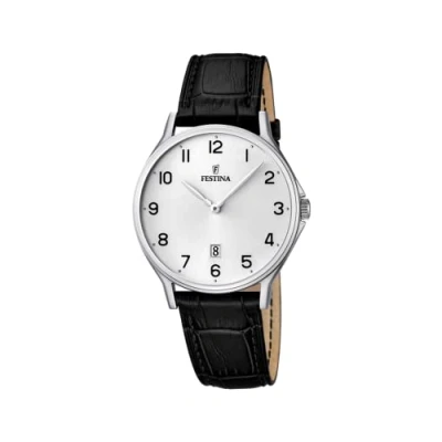Afbeelding van Festina F16745/1 Klassiek Horloge Staal Zilverkleurig 39 mm