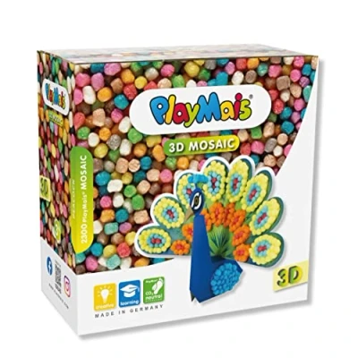 Afbeelding van Playmais 3D Moza&Iuml;Ek Pauw