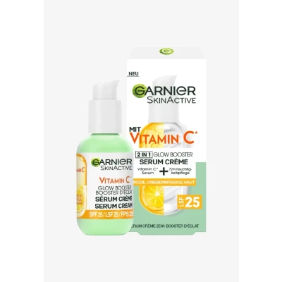 Afbeelding van Garnier Skinactive Vitamin C Serum Cream Serum, Dames, Maat: 50 ml,