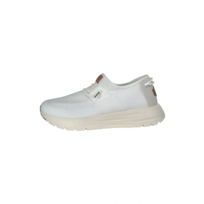 Afbeelding van Heydude Sirocco Sneakers laag, Heren, Maat: 44, Bianco Textiel