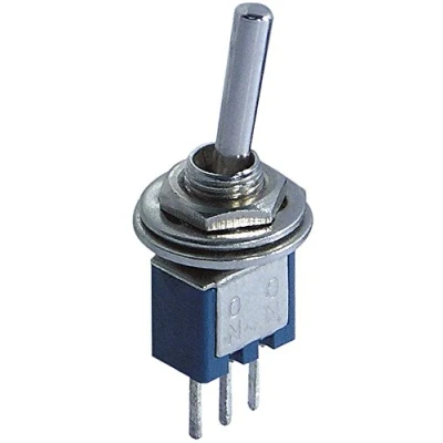 Afbeelding van MC POWER Micro tuimelschakelaar 250 V/1 A, 3 polig, 2 posities: aan/uit