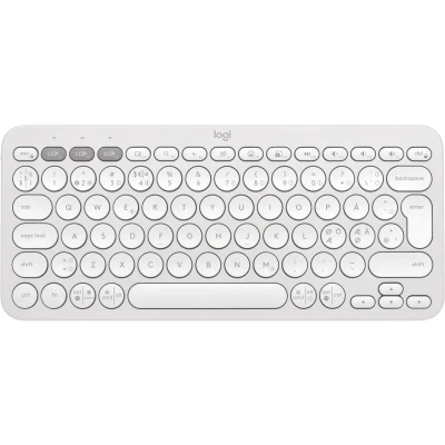 Afbeelding van Logitech Pebble Keys 2 K380s Draadloos Toetsenbord Bluetooth Qwerty White