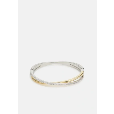 Afbeelding van Swarovski dames Hyperbola bangle met zirkonia L in de kleur Zilver