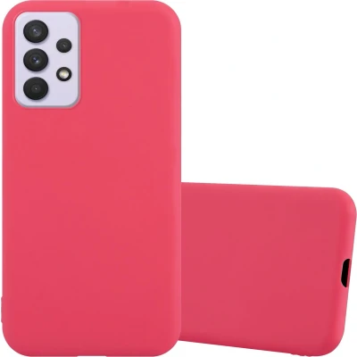 Afbeelding van Cadorabo Hoesje geschikt voor Samsung Galaxy A33 5G in CANDY ROOD Beschermhoes gemaakt van flexibel TPU silicone Case Cover