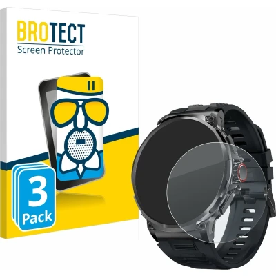 Afbeelding van BROTECT AirGlass Vetro Opaco, Smartwatch beschermfolie, Grijs