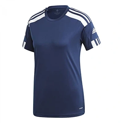 Afbeelding van adidas Performance Squadra 21 Sport Tshirt, Dames, Maat: Large, Team navy blue/white