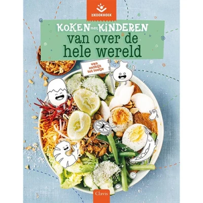 Afbeelding van Uitgeverij clavis koken met kinderen van over de hele wereld