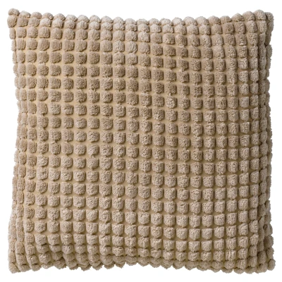 Afbeelding van Dutch Decor ROME Sierkussen 45x45 cm 100% polyester effen kleur Pumice Stone beige