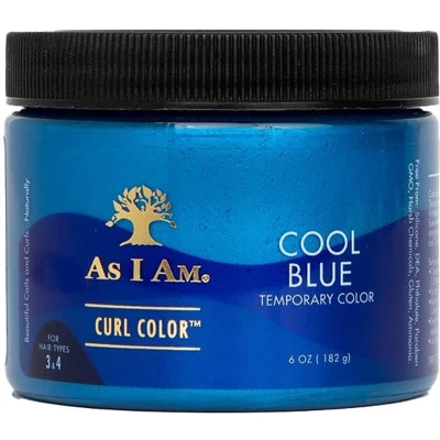 Afbeelding van Semi permanente kleurstof As I Am Curl Color Cool Blue