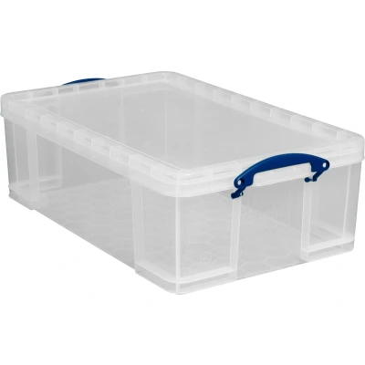 Afbeelding van Really Useful Box Opbergdoos 50 Liter, Transparant