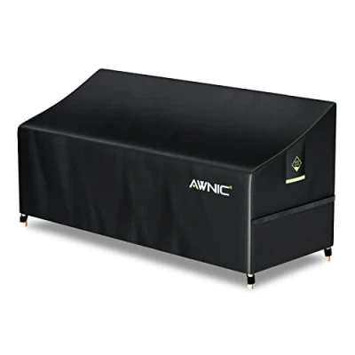 Afbeelding van Awnic Tuinbankhoes hoes, beschermhoes, afdekzeil, tuinbank, waterdicht 420D polyester, 3 zits, 175 x 85 65 cm