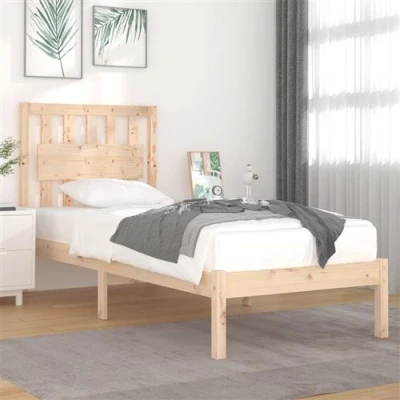 Afbeelding van Bedframe massief grenenhout 100x200 cm